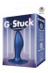 Синяя анальная пробка G Stuck Silicone Anal Plug - 12,5 см. Синяя анальная пробка G Stuck Silicone Anal Plug - 12,5 см.