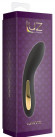 Черный вибромассажёр Luminate Vibrator - 17 см.