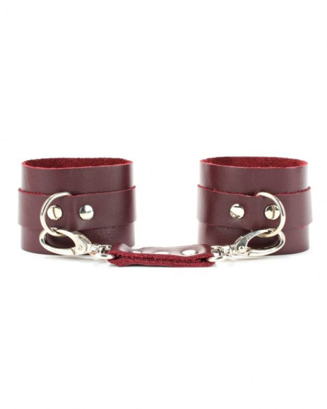 Бордовые наручники Maroon Handcuffs 