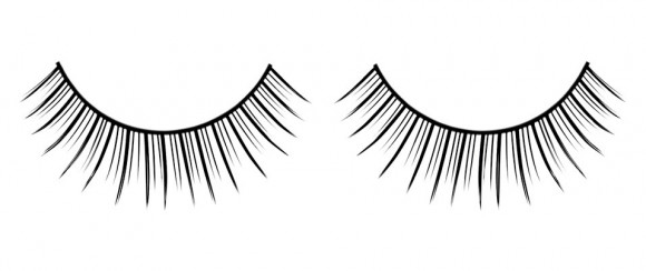 Чёрные разделенные накладные ресницы Deluxe Чёрные разделенные накладные ресницы Deluxe