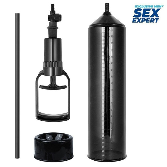 Черная вакуумная помпа с уплотнительной насадкой Черная вакуумная помпа с уплотнительной насадкой