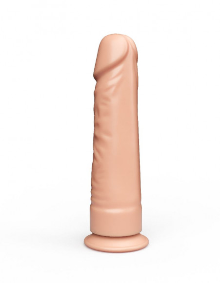 Фаллоимитатор на присоске из нежного геля - 20 см.