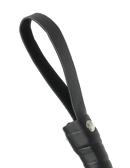 Чёрная плетка Deluxe Cat O Nine - 62 см. Чёрная плетка Deluxe Cat O Nine - 62 см.