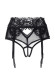 Эротические кружевные трусики-пояс c высокой посадкой Iveta