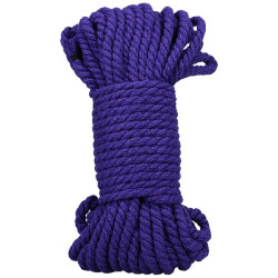 Фиолетовая верёвка для связывания и фиксации Bind&Tie - 15,24 м. Фиолетовая верёвка для связывания и фиксации Bind&Tie - 15,24 м.