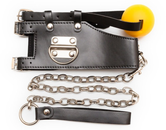 Кляп-шарик с поводком Кляп-шарик с поводком